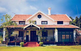 Image showing a renovated house blending traditional charm with modern design.