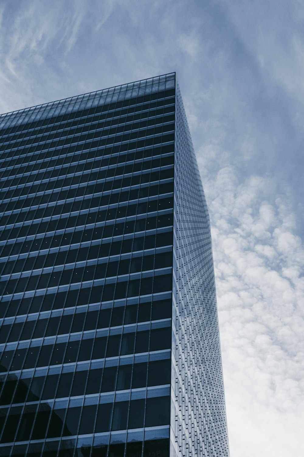 high rise building under white sky