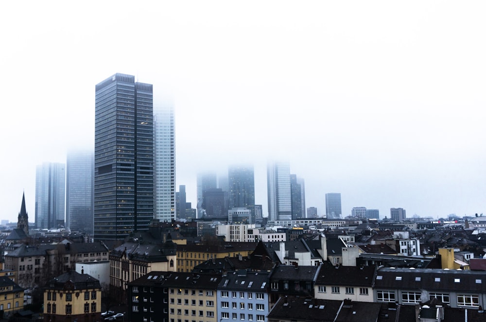 concrete buildings at daytime