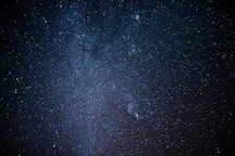 blue sky and white stars