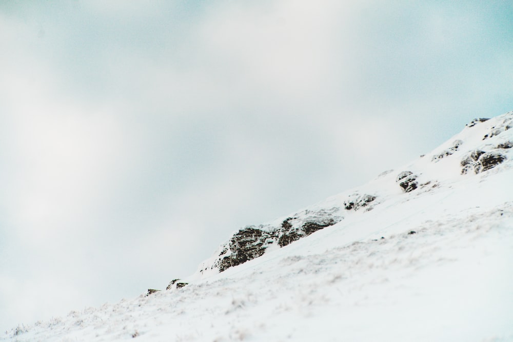 snow-covered mountain