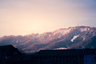 mountain range under clear blue sky screengrab