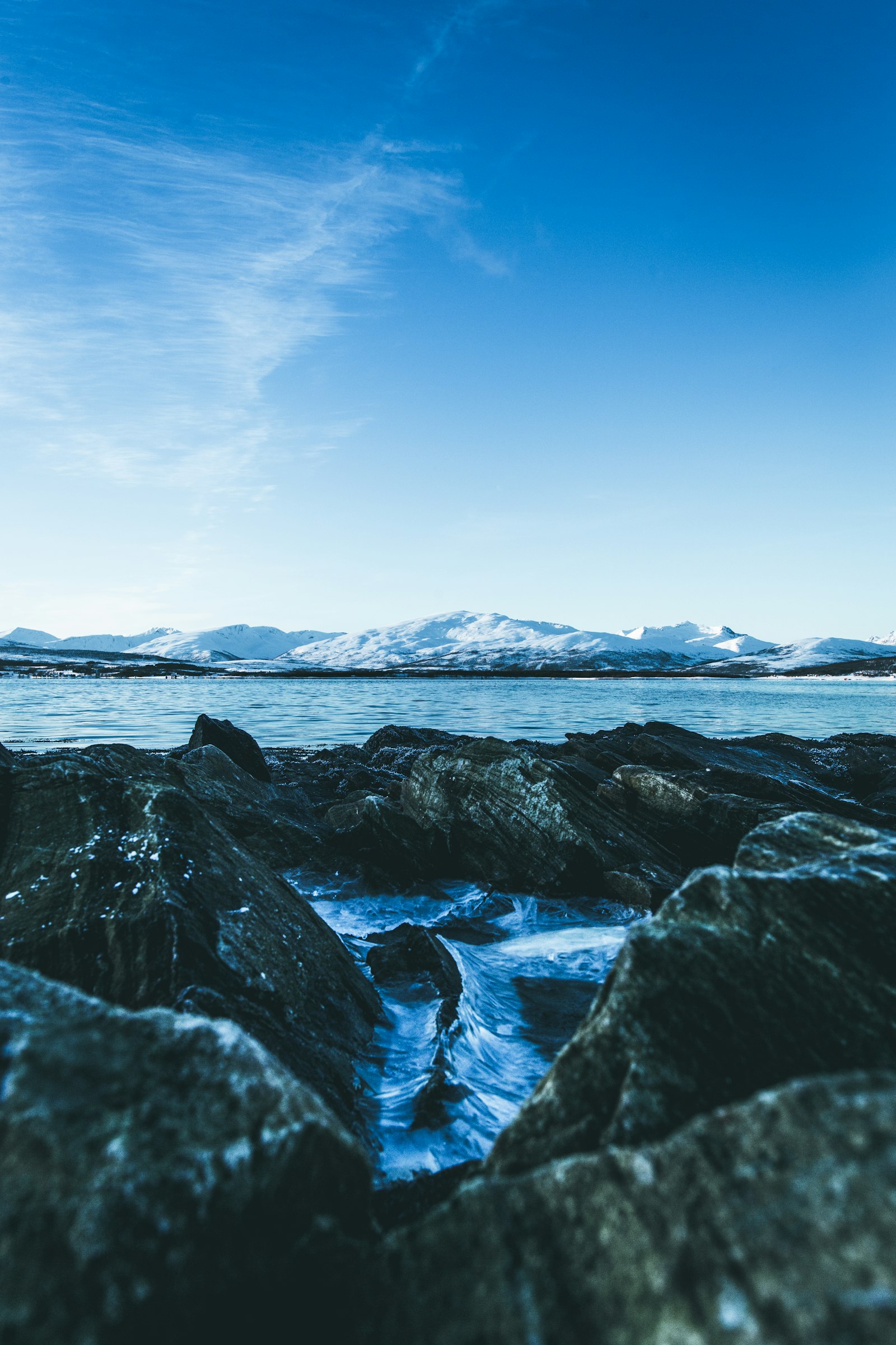 Canon EOS 6D + Canon EF 24mm F1.4L II USM sample photo. Rocks near body of photography