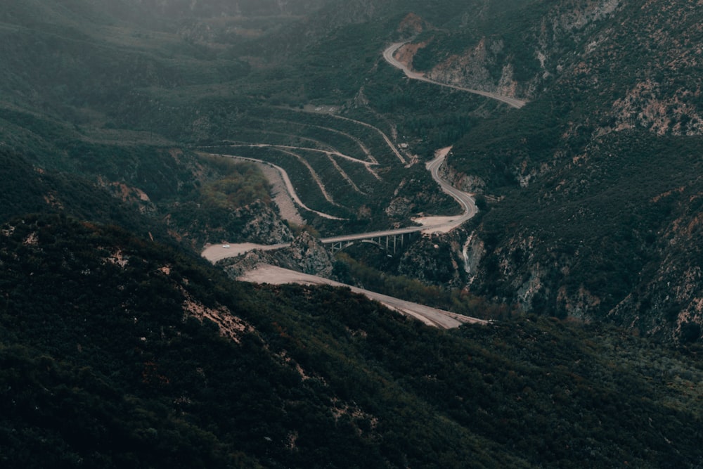 aerial photography of mountains covered by trees during daytime