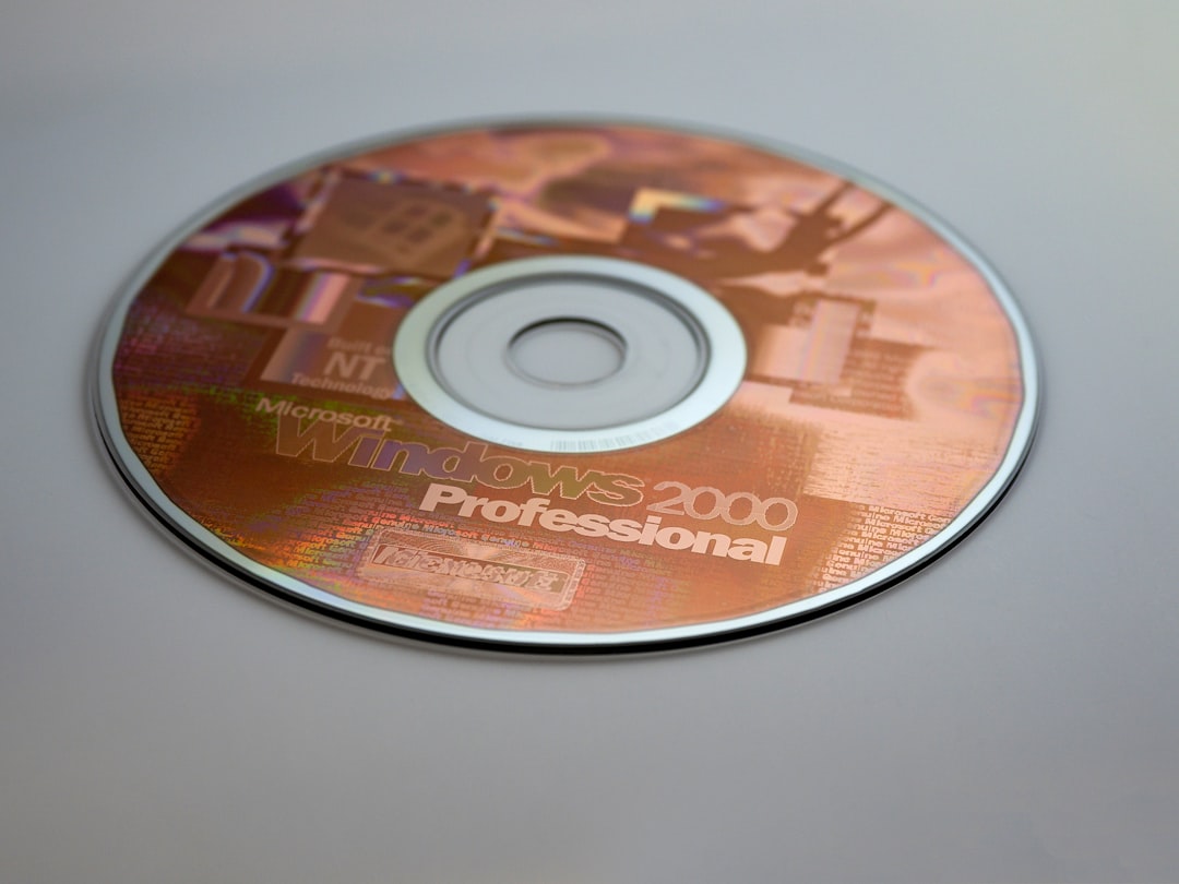 Microsoft Windows 2000 Professional disc
