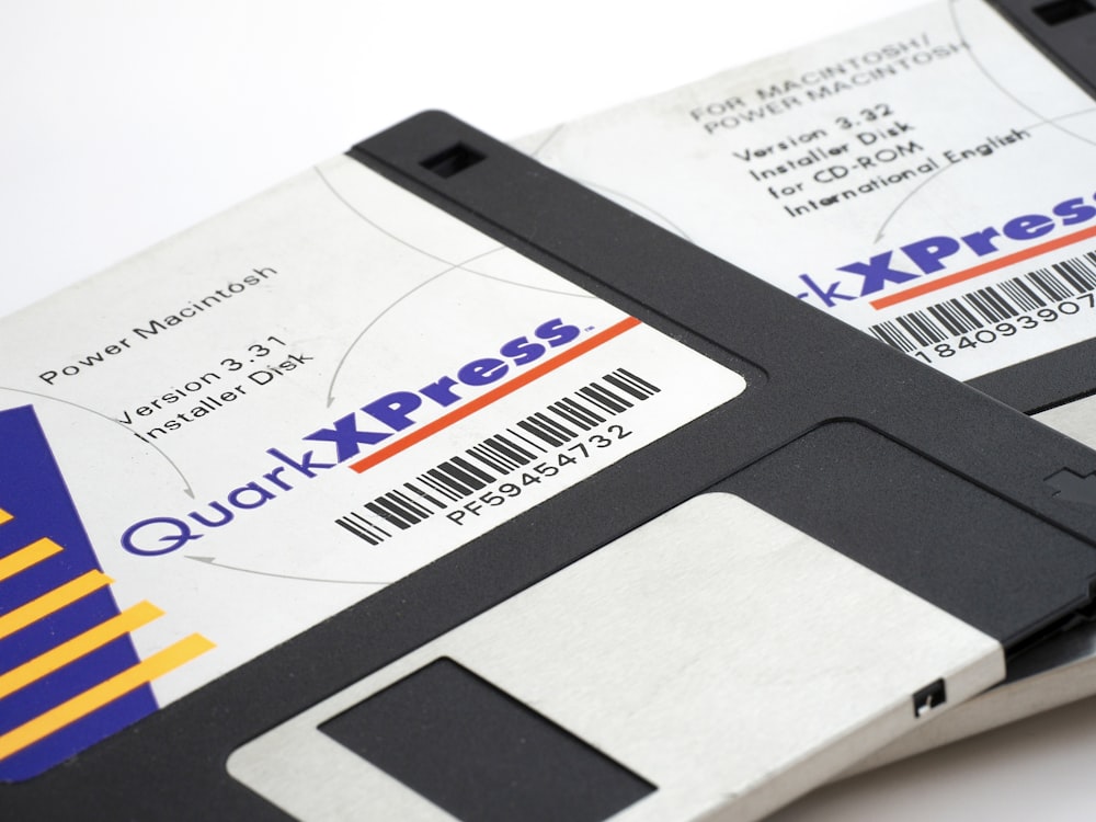 two diskettes
