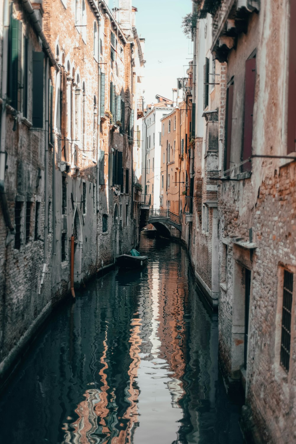 black boat in body of water