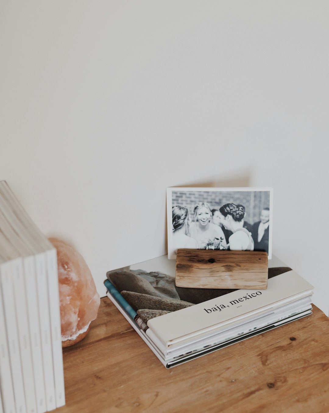 photo book on table