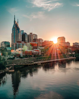 aerial view photography of city skyline