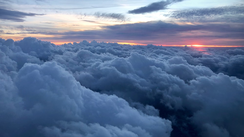 white clouds