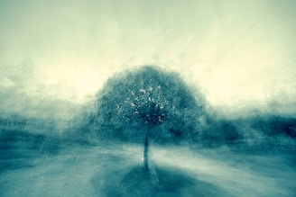 painting of tree