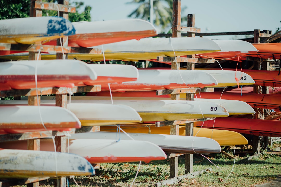 white canoe lot