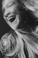A dynamic photo of a model engaging with her audience on OnlyFans.