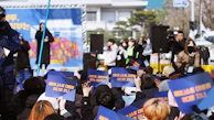 A community event showcasing sign language performances.