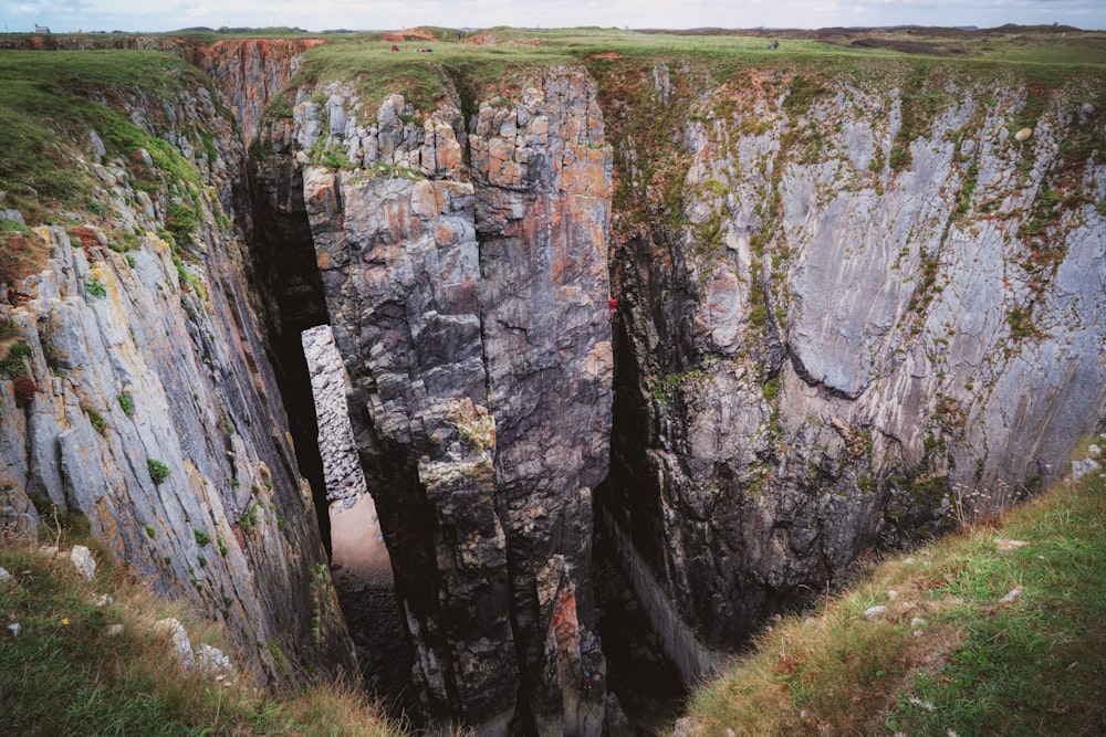 gray rock formations