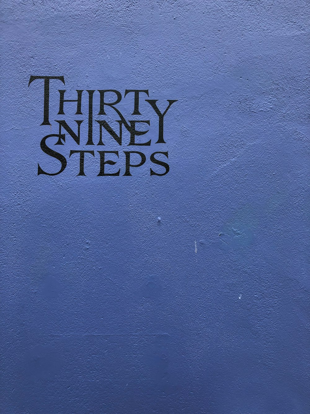 Thirty Nine Steps text