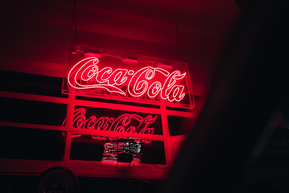 Coca-Cola LED signage