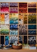 assorted-color textiles