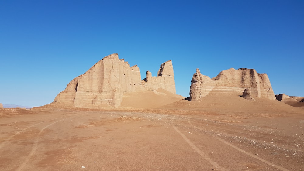 gray rock formation