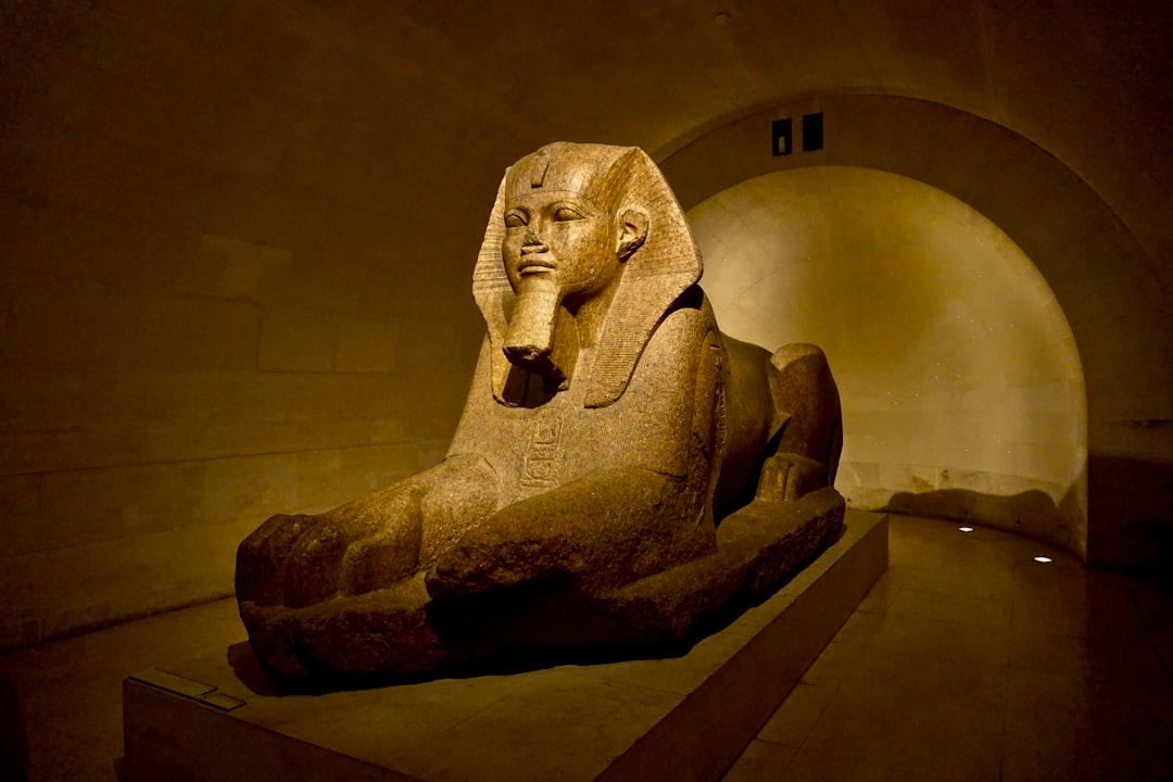 The Great Sphinx statue, Great Sphinx of Tanis of the Louvre