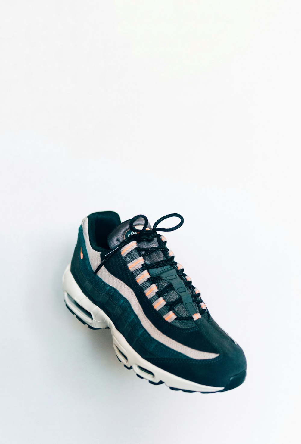 black and white Nike Air Max 95 sneaker