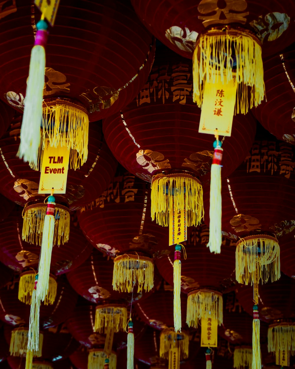 yellow lanterns