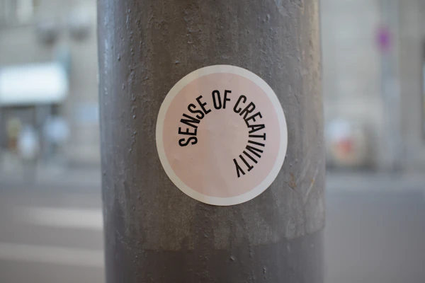Custom printed sticker