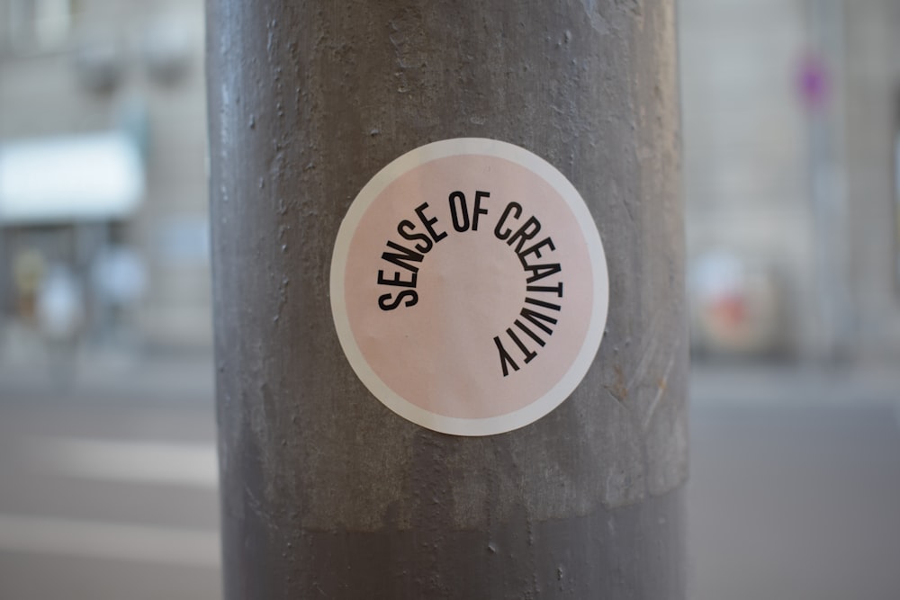 Sense of Creative sticker