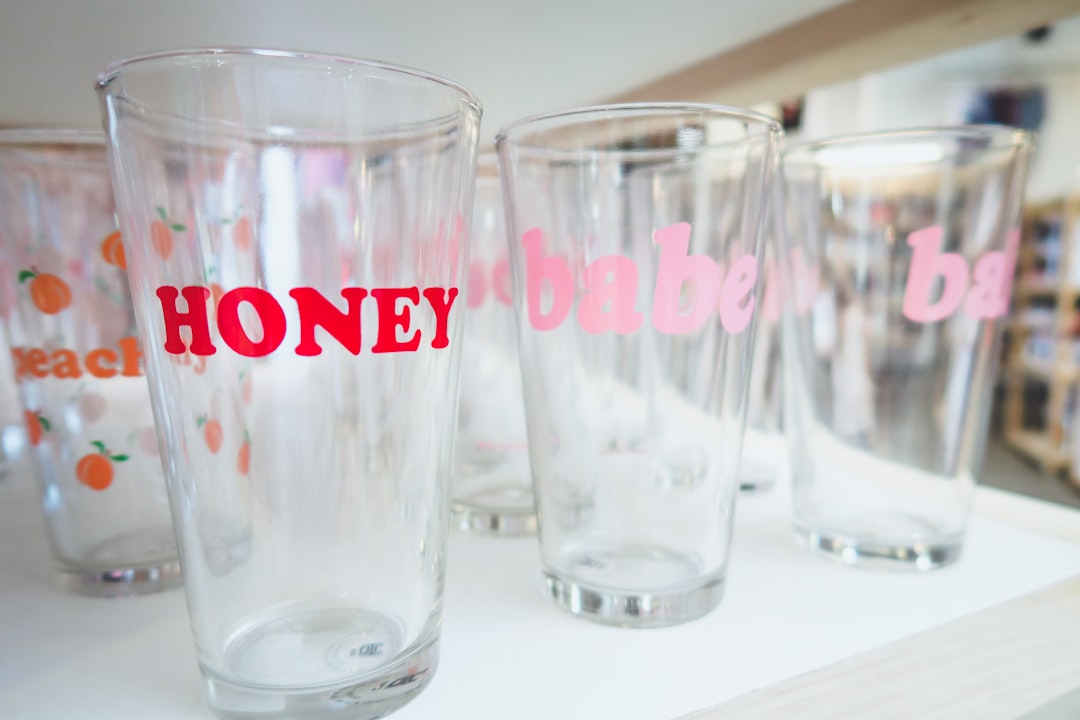 Growing up in a gift store and furniture restoration business, Ive always love looking at products in stores. I look at the fonts, the words, the possible story behind the words, the chosen colors, how they are merchandised in the store, etc. The bright red HONEY caught my attention and made me wonder: would you rather be called honey or babe?