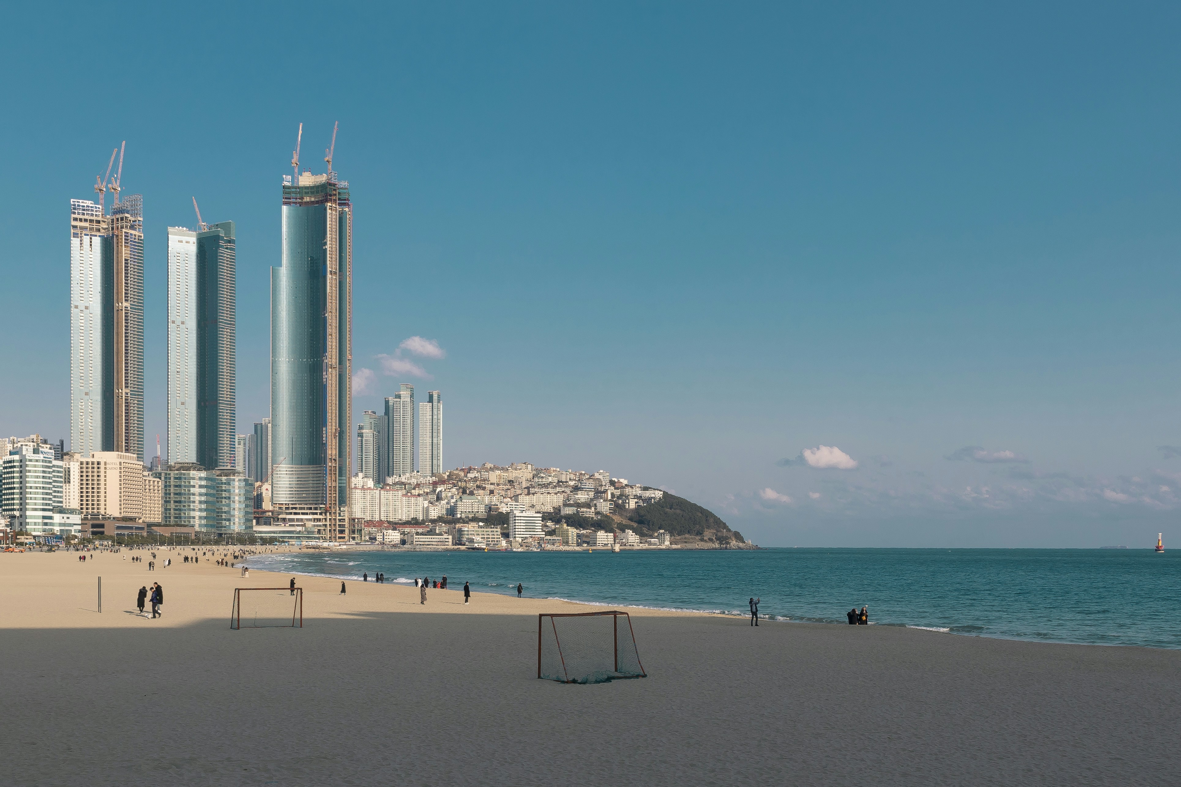 Haeundae Beach Busan South Korea Pictures Download Free