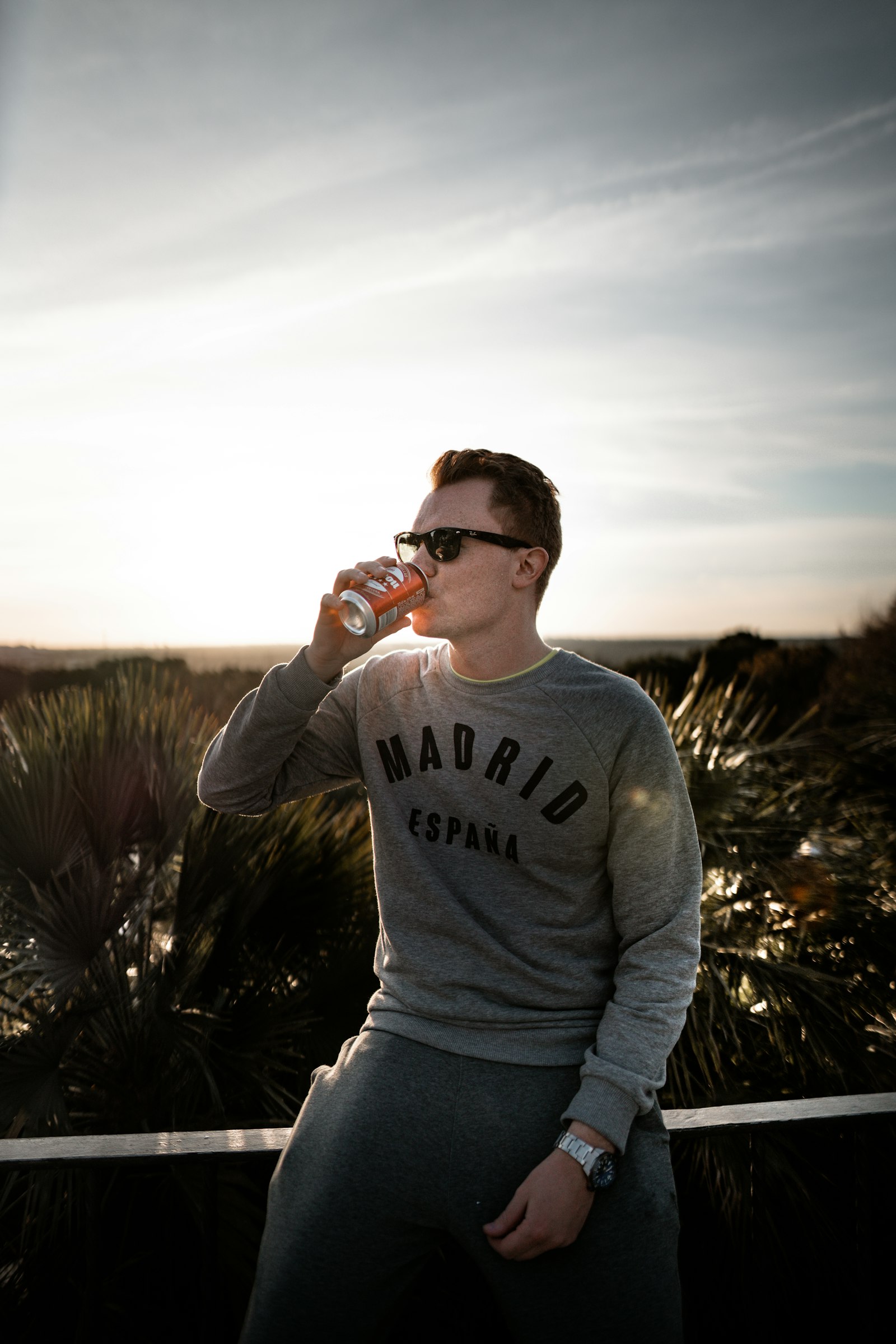 Sony a7R II + Sigma 24mm F1.4 DG HSM Art sample photo. Man in grey sweater photography