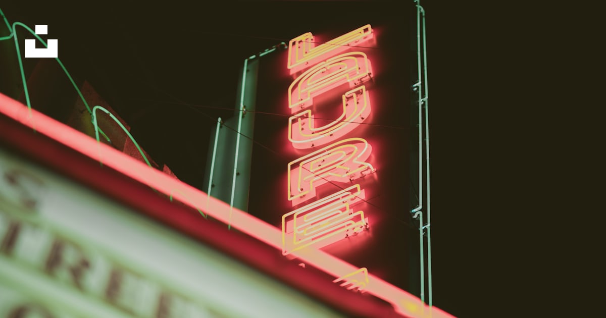 Red LED sign photo – Free Light Image on Unsplash