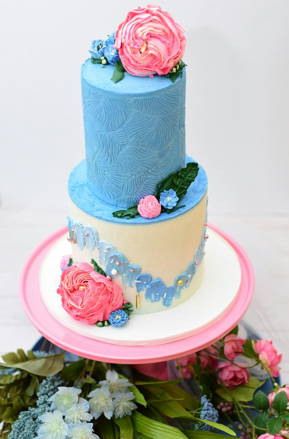 2 tier cake