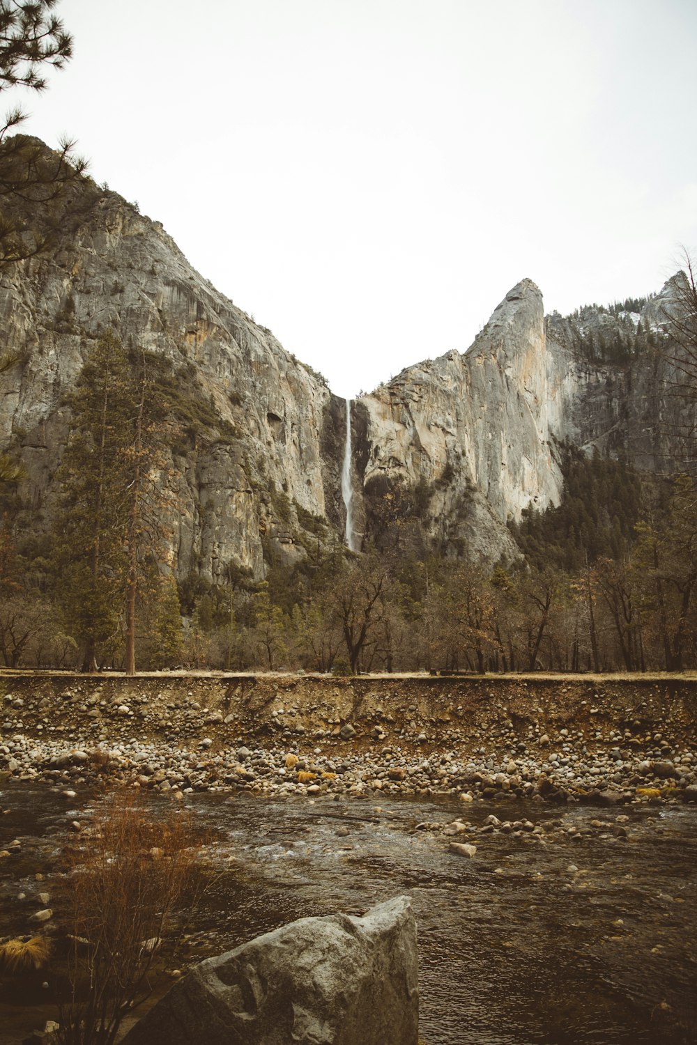 river near brown mountain