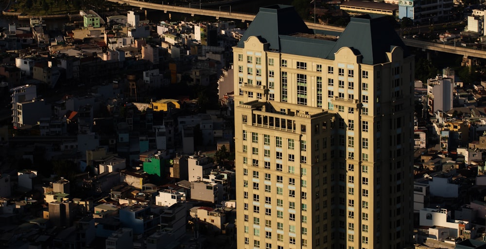 city with high-rise buildings view