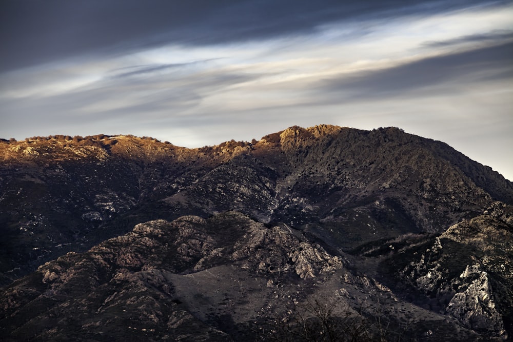 brown mountains