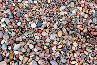 assorted-color stones