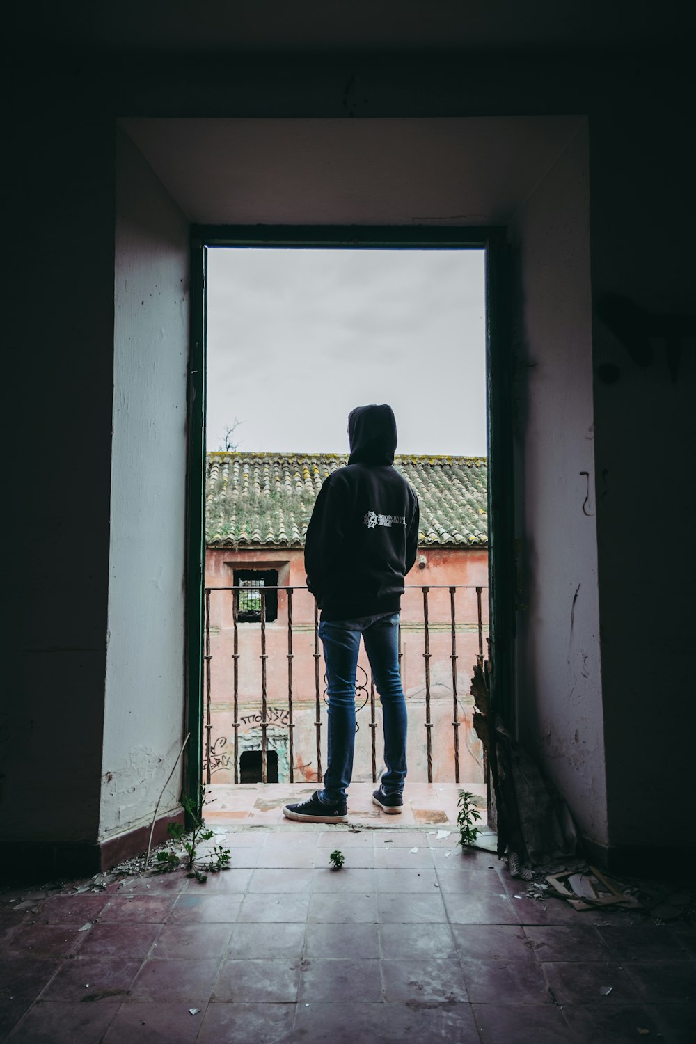 man standing outdoor