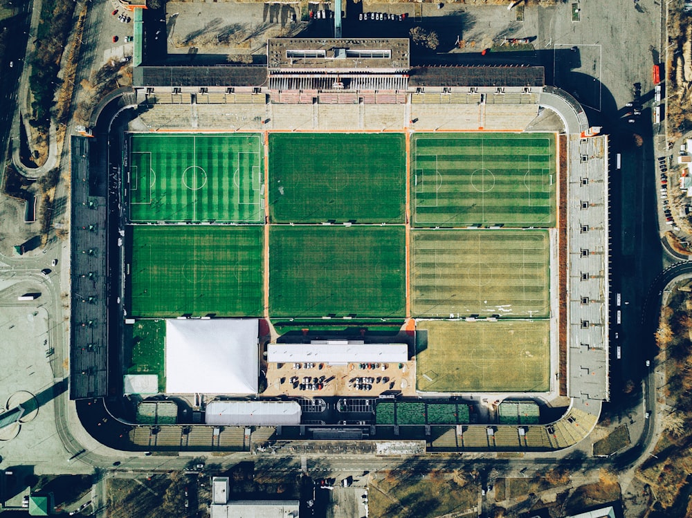 green sports field