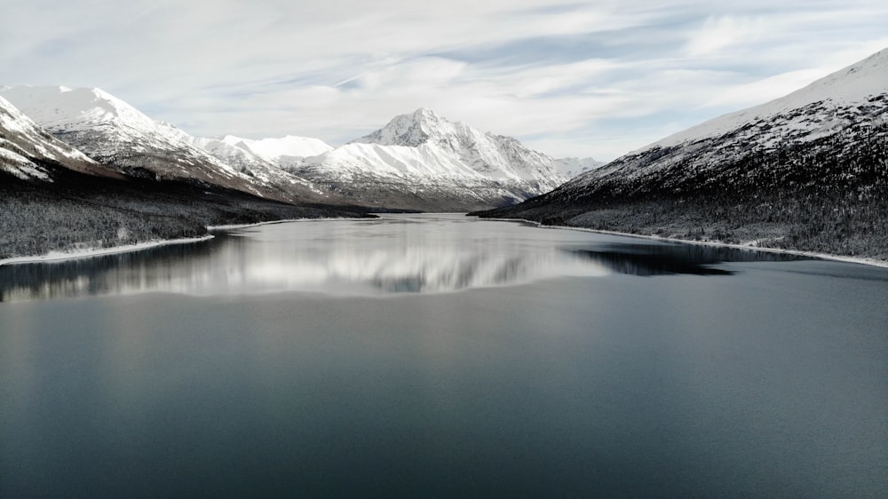 calm body of water