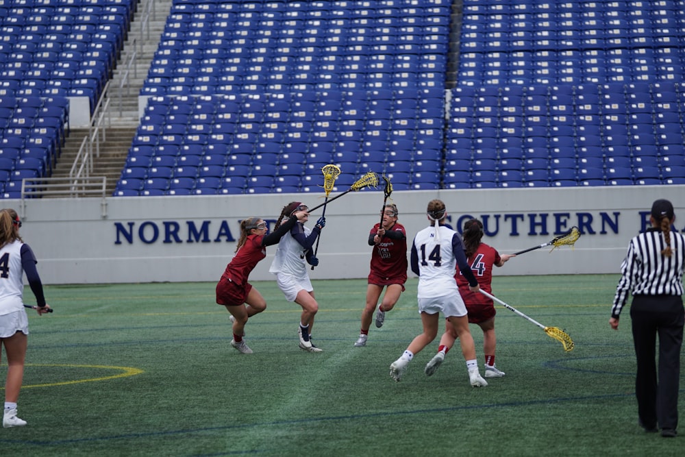 people playing lacrosse