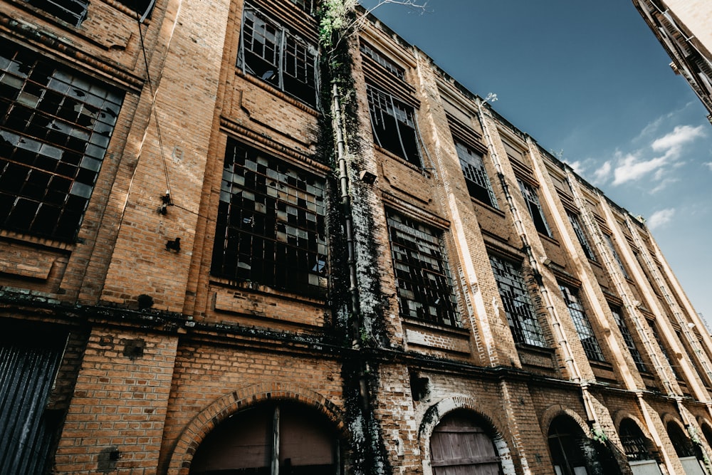 brown concrete building