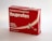 A red box of Sainsbury's Healthcare Ibuprofen is displayed, featuring large white lettering indicating 'Ibuprofen' and '200mg capsules' along with an illustration of a capsule. The label also mentions 'Effective pain relief' and the box contains 16 capsules.