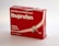A red box of Sainsbury's Healthcare Ibuprofen is displayed, featuring large white lettering indicating 'Ibuprofen' and '200mg capsules' along with an illustration of a capsule. The label also mentions 'Effective pain relief' and the box contains 16 capsules.