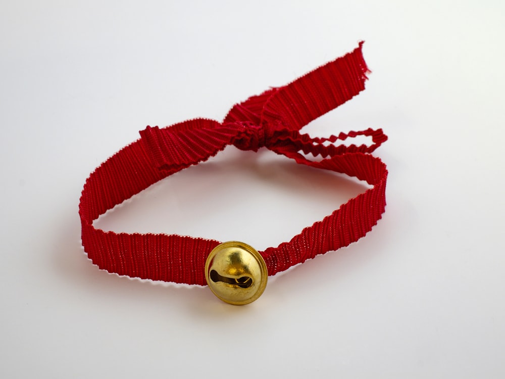 red bracelet