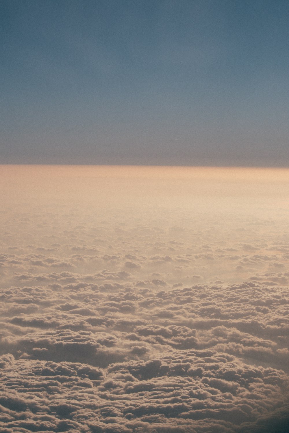 white clouds formation