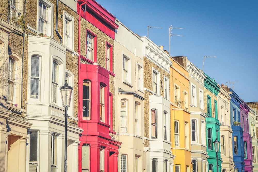 colorful houses