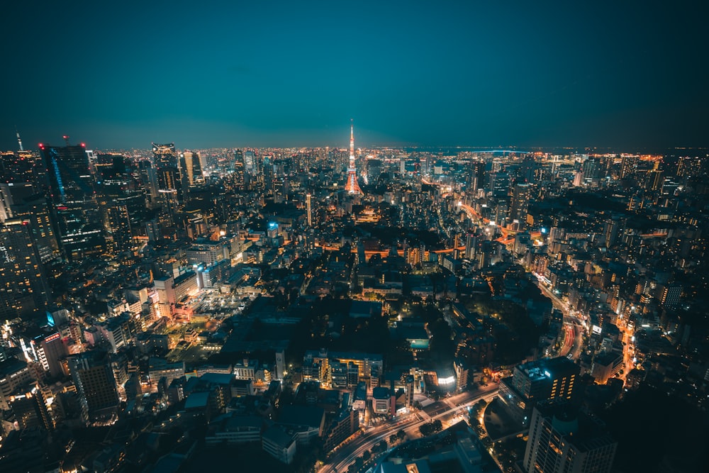 aerial view photography of high rise buildings