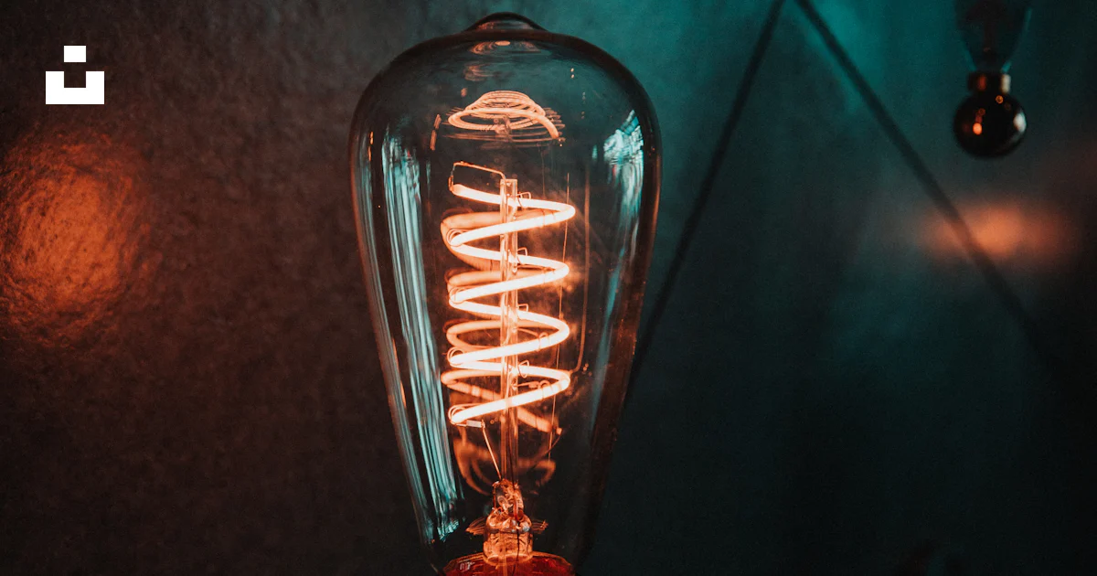 Turned-on filament bulb photo β Free Lightbulb Image on Unsplash
