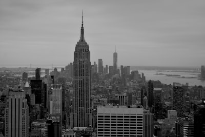 empire state building, new york united states of america zoom background